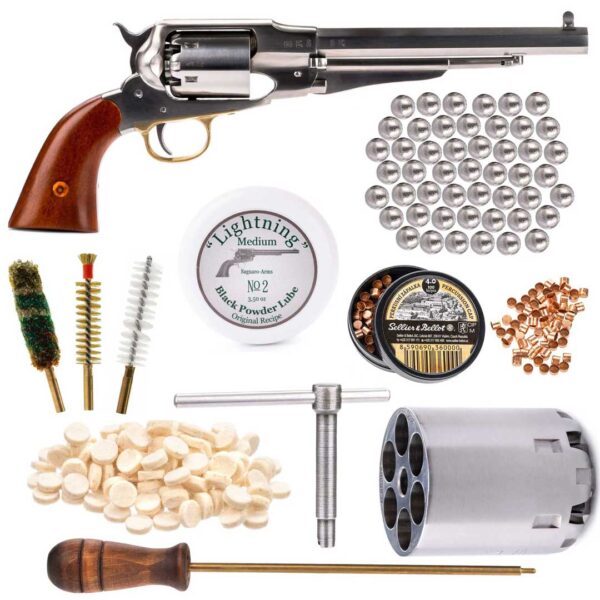 rewolwer-remington-uberti-8-inox-44-zestaw-11